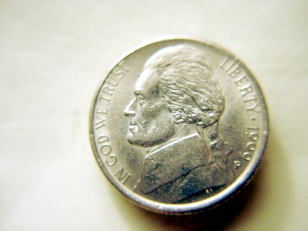 1999-P-Jefferson-Nickel--Split-Rim--Mint-Error?